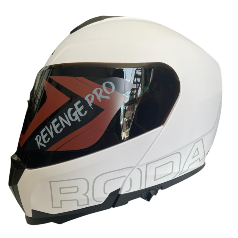 Casco Roda Revenge Pro Blanco Mate Mica Humo Xl Abatible Svs Cascos Y Accesorios Multimarcas